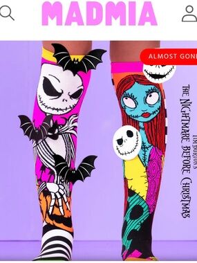 MADMIA Nightmare Before Christmas socks